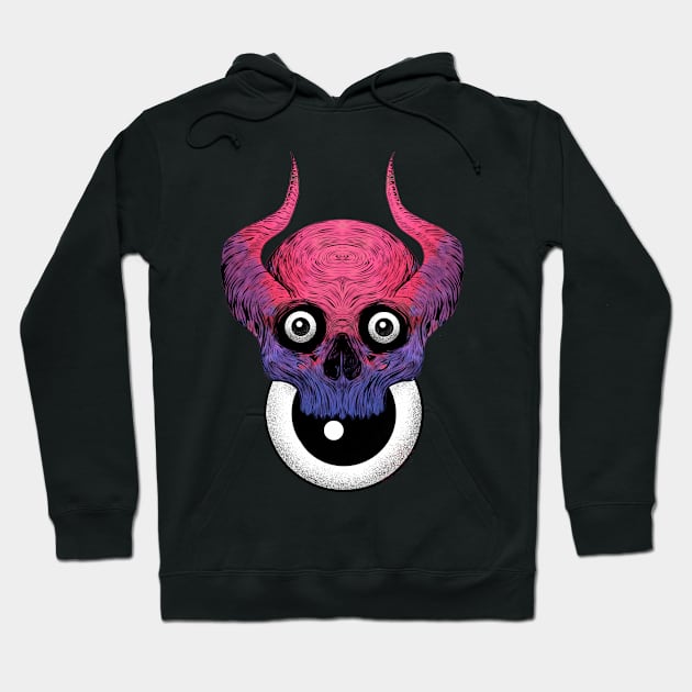 Skull head Hoodie by Hectic